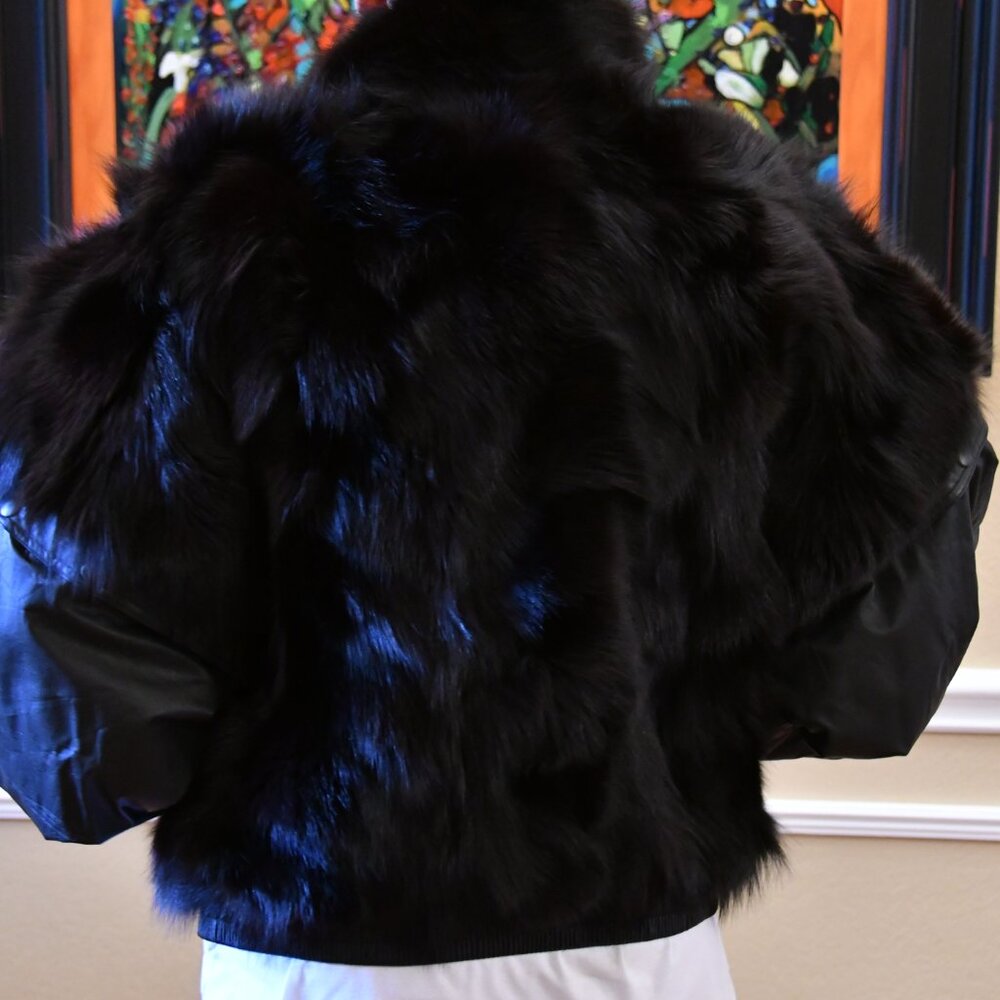 Vintage Finland Fur and Leather Jacket/Vest - Picture 16 of 16